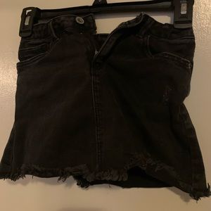 Girls denim skirt